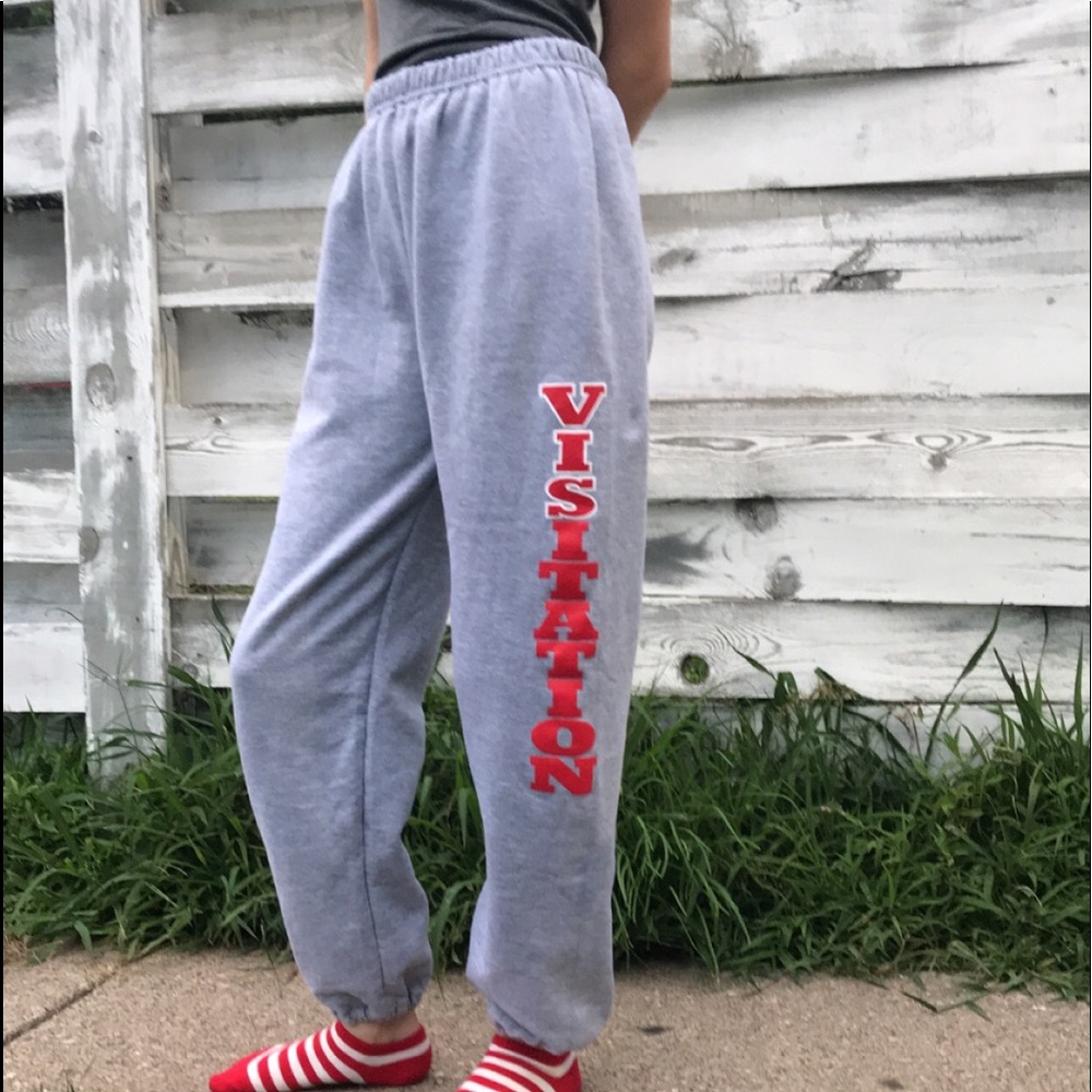 Light Grey Gildan Sweatpants